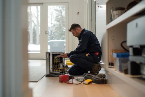 Système de plancher chauffant réversible en entretien, pour optimiser la durée de vie et le confort thermique.