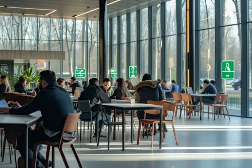 Système de chauffage réversible performant, adapté aux bureaux professionnels pour un confort optimal toute l’année.